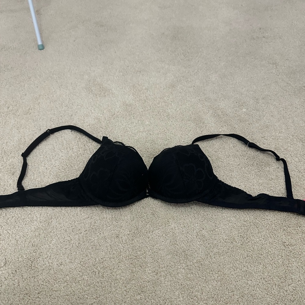 🤍 La SENZA Black Floral Lace Bra 🤍